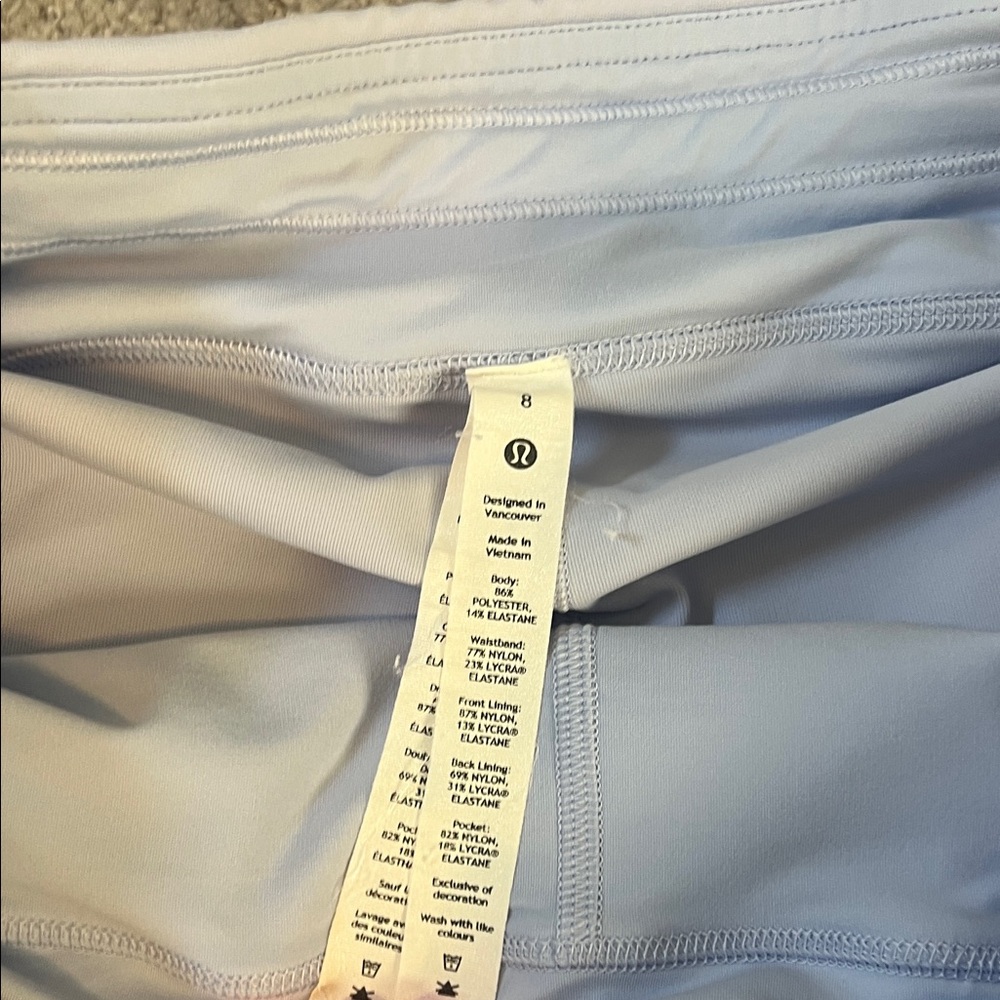 Lululemon Pace Rival Skort - Size 8 - Picture 3 of 3